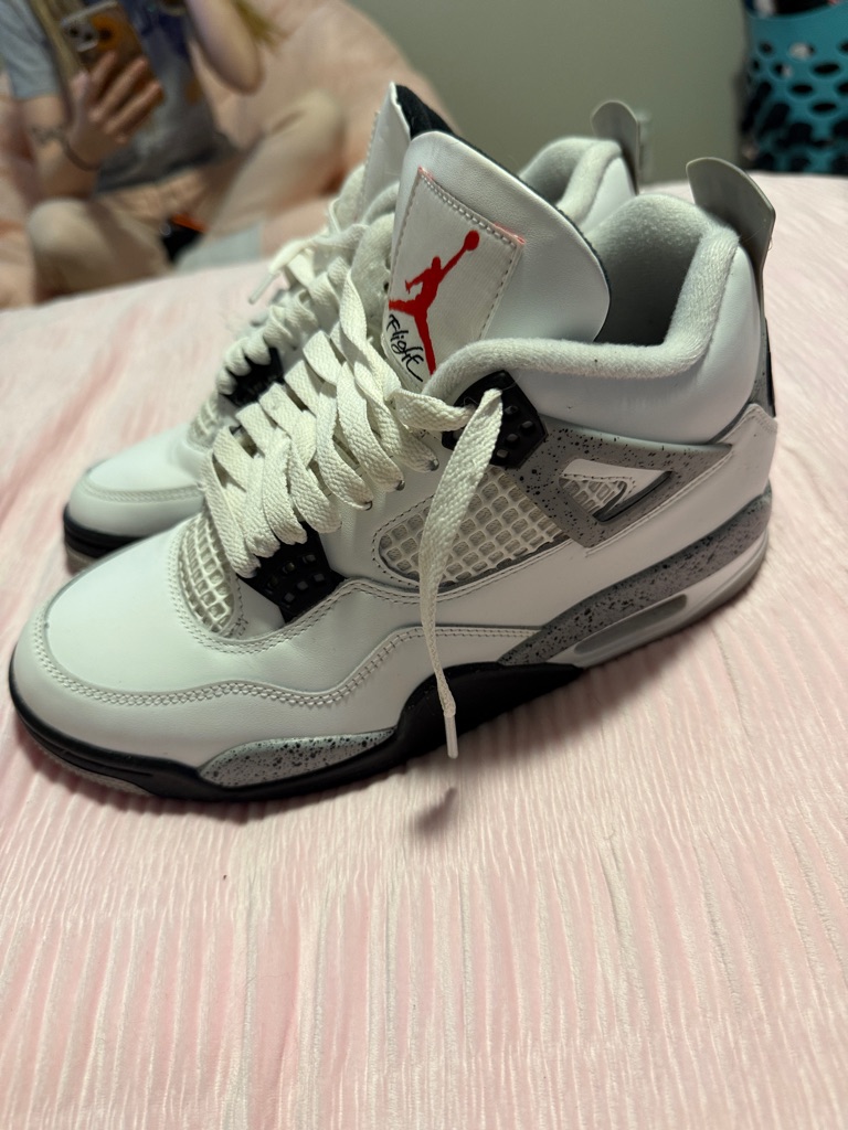 Jordan 4 White Cement 2025